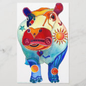 カバ 便箋 (正面)