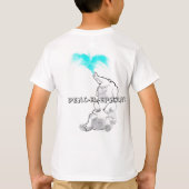 カバ、鉛筆ポットのmus tシャツ (裏面)