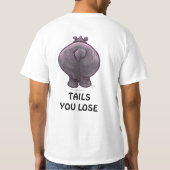 カバTシャツ Tシャツ (裏面)