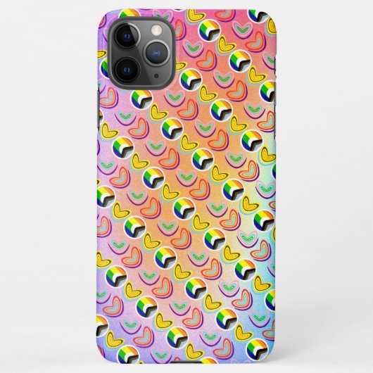カパパラiPhone RAINBOW Love Lgbtqia+ iPhoneケース (裏面)