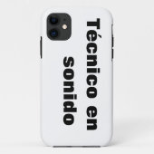 カパパラiphone teccnico en sonido Case-Mate iPhoneケース (裏面)