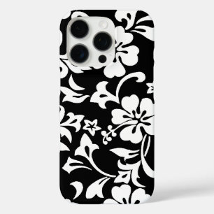 カパルアパラオハワイアンハイビスカスブラック iPhone 16 PROケース