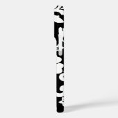 カパルアパラオハワイアンハイビスカスブラック Case-Mate iPhoneケース (裏面 / 左)