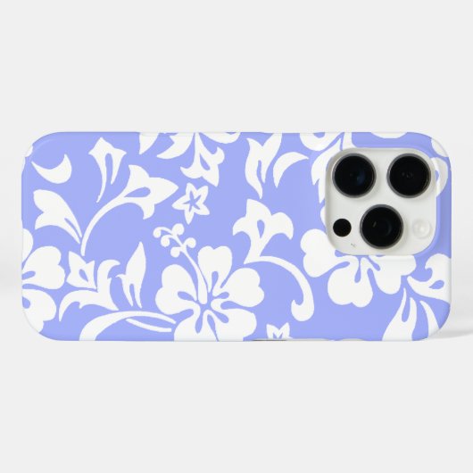 カパルアパラオハワイアンハイビスカスペリウィンクル Case-Mate iPhoneケース (裏面 (横))