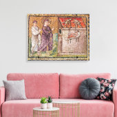 カパルナウムの麻痺 キャンバスプリント (インサイチュ (リビング))