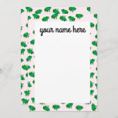 カパーソナライズされたエル サンキューカード (正面/裏面)