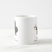 カパーソナライズされたフェイン入り・ワクチン入りコーヒーマグ コーヒーマグカップ (中央)