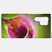 カパーソナライズされたラリリーフラワーサムスンケース SAMSUNG GALAXYケース (裏面横)