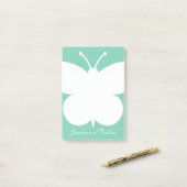 カパーソナライズされたワイタチョウ付きポストイット®ノート ポストイット (デスク上)