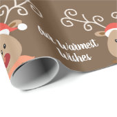 カパーソナライズされたワイトナカイ ラッピングペーパー (ロールコーナー)