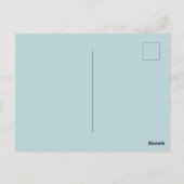 カパーソナライズされたワイモダント&ヘッジホッグ ポストカード (裏面)