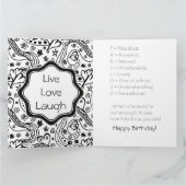 カパーソナライズされたードハートズドール(内部詞付き) カード (内部)