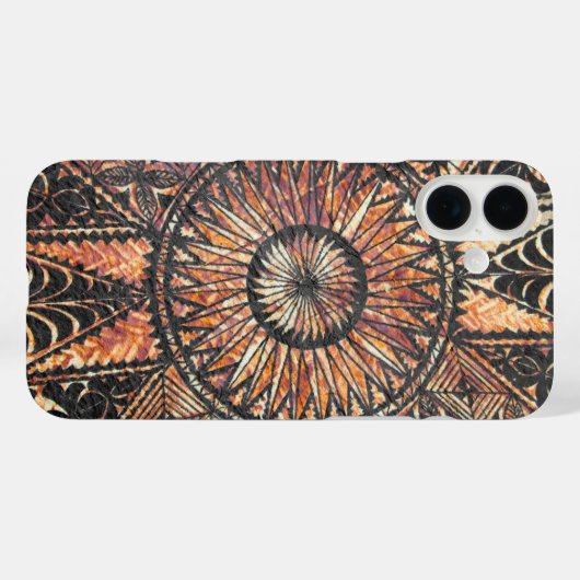 カパ初期のハワイアンタトゥータパケースメイトiPho Case-Mate iPhoneケース (裏面 (横))