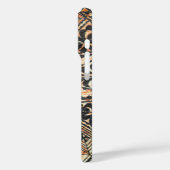 カパ初期のハワイアンタトゥータパ2 Case-Mate iPhoneケース (裏面 / 左)