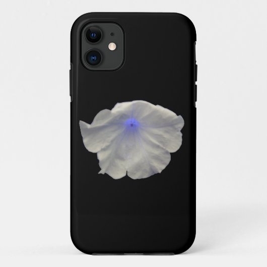 カパ・デ・イホン5 azul do fulgor do petunia Case-Mate iPhoneケース (裏面)