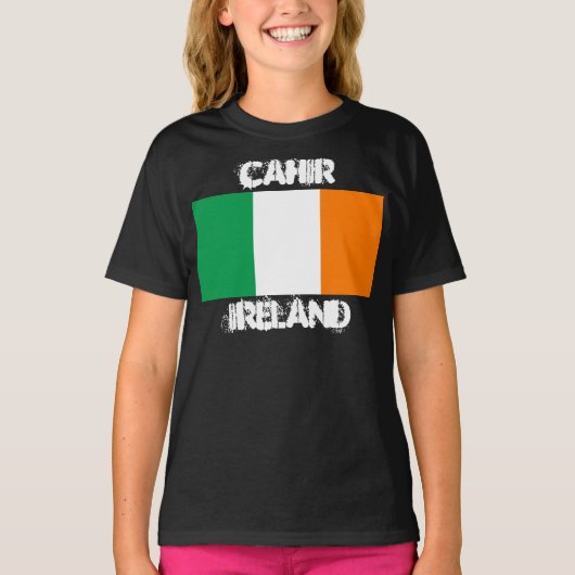 カヒール, アイルランド（アイルランド国旗） Tシャツ (正面)