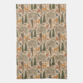 カビコア森林動物 キッチンタオル (縦)