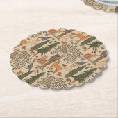 カビコア森林動物 ペーパーコースター (アングル)