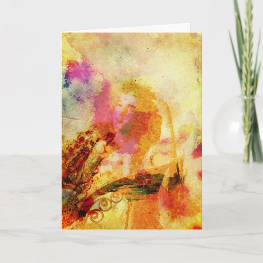 カビネタカードレディーデジタルアート カード (正面)