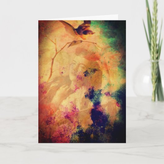 カビネタカードレディーデジタルアート カード (正面)