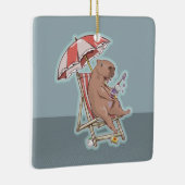 カビバラホリデイ セラミックオーナメント (右)