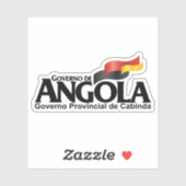 カビンダ州旗，アンゴラ シール (シート)