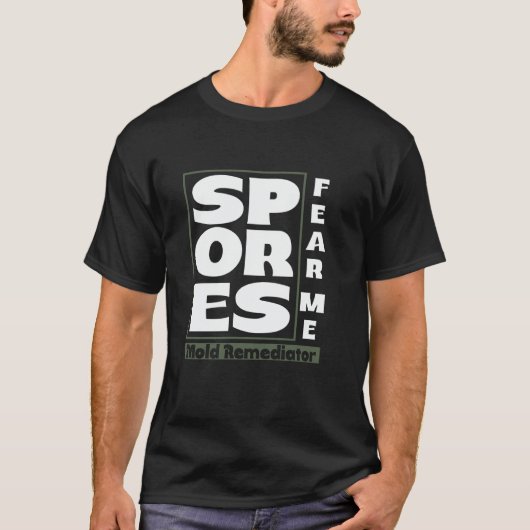 カビ除去剤 カビ対策 Tシャツ (正面)