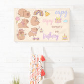 カピカピお誕生日おめでとう 横断幕 (インサイチュ)