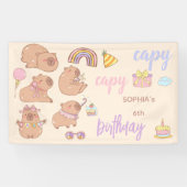 カピカピお誕生日おめでとう 横断幕 (横)