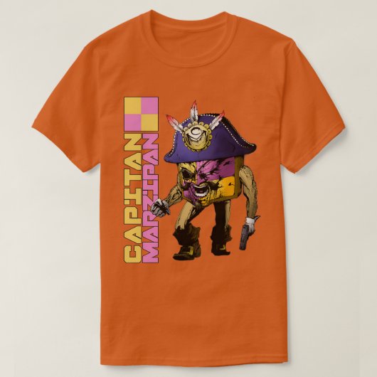 カピタン・マルジパン・クート・ロゴクート Tシャツ (デザイン正面)
