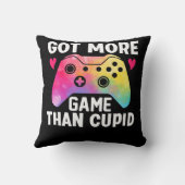 カピッ得トのバレンタインビデオゲームよりもゲームが多い クッション (裏面)