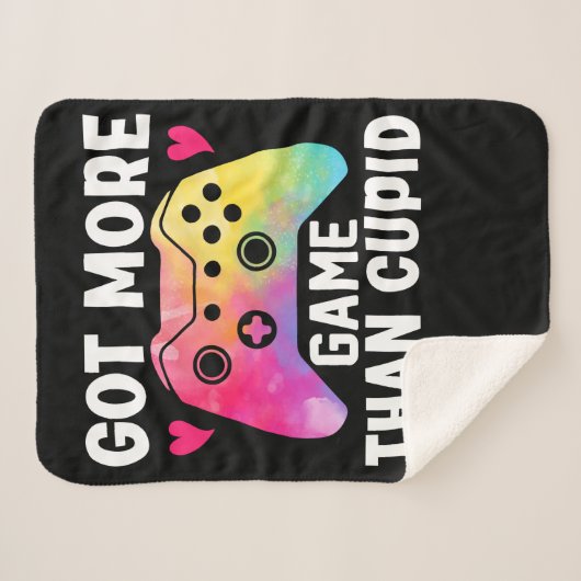 カピッ得トのバレンタインビデオゲームよりもゲームが多い シェルパブランケット (正面(横))