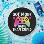 カピッ得トのバレンタインビデオゲームよりもゲームが多い ペーパープレート (パーティー)