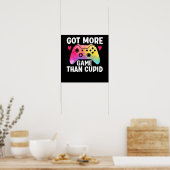 カピッ得トのバレンタインビデオゲームよりもゲームが多い ポスター (キッチン)