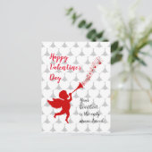 カピッ遊ドの音楽がバレンタインデーに ポストカード (スタンド正面)