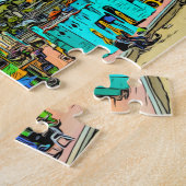 カピトラカシタスカリフォルニアコースト ジグソーパズル (側面)