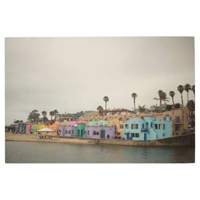 カピトラ村ヴェネツィア建物はワット沿い メタルプリント (正面)