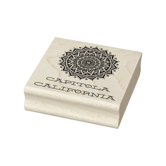 カピトラ・カリフォルニア曼荼羅 ラバースタンプ (スタンプ)