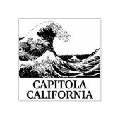 カピトラ・カリフォルニ素晴らしア波 ラバースタンプ (インプリント)