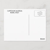 カピトリン博物館はがきの戸口 ポストカード (裏面)