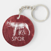 カピトリン・ウルフ キーホルダー (裏面)