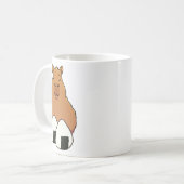 カピバラおにぎり コーヒーマグカップ (正面左)