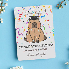カピバラおめでとう獣医卒業 シーズンカード