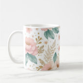 カピバラお洒落とフローラデライト コーヒーマグカップ (左)