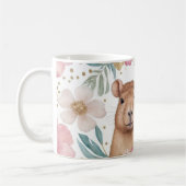 カピバラお洒落とフローラデライト コーヒーマグカップ (左)