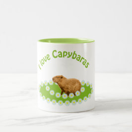カピバラが大好き ツートーンマグカップ