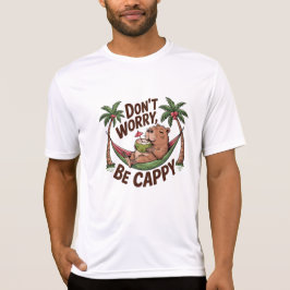 カピバラで幸せを Tシャツ