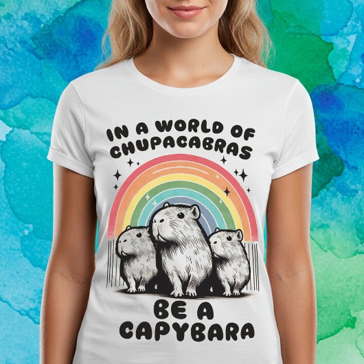 カピバラになる Tシャツ