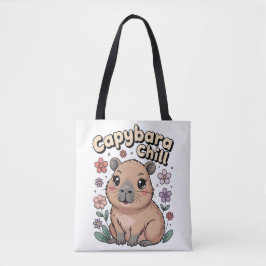 カピバラのくつろぎ トートバッグ