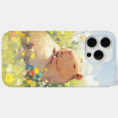 カピバラのくつろぎ Case-Mate iPhoneケース (裏面 (横))